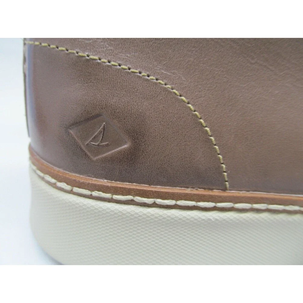 Sperry Top Sider Mens Size 11 M Brown Plain Toe Chukka Lace Up Boots